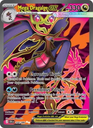 Mega Dragalge ex 104/086 - Holo