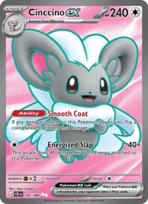 Cinccino ex 105/086 - Holo