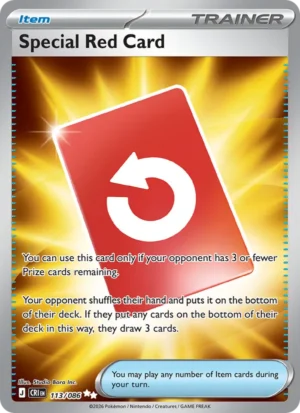 Special Red Card 113/086 - Holo