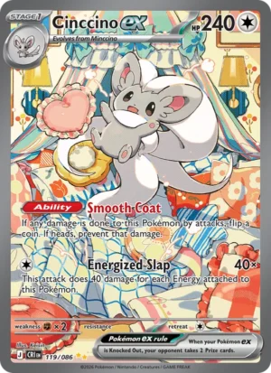 Cinccino ex 119/086 - Holo