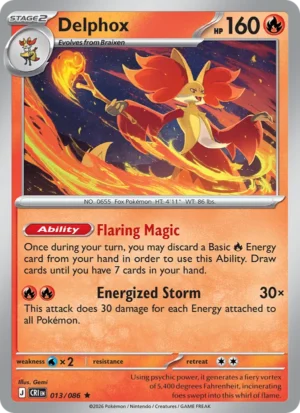 Delphox 013/086 - Holo