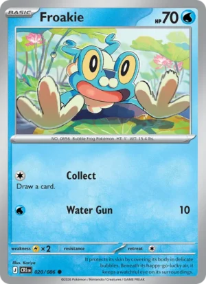 Froakie 020/086 - Normal