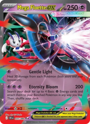 Mega Floette ex 035/086 - Holo