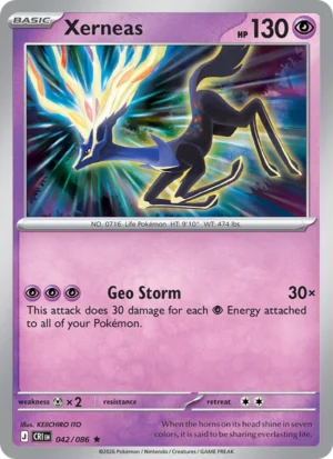 Xerneas 042/086 - Holo