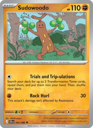 Sudowoodo 043/086 - Normal