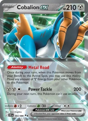 Cobalion ex 064/086 - Holo