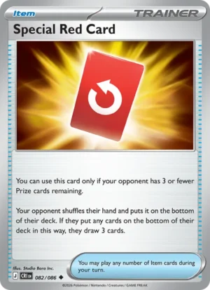 Special Red Card 082/086 - Normal
