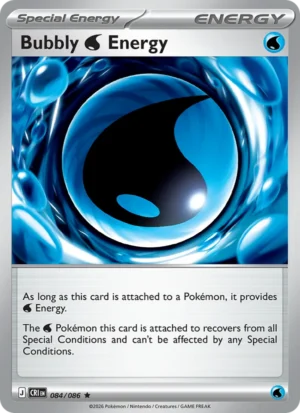 Bubbly Water Energy 084/086 - Holo