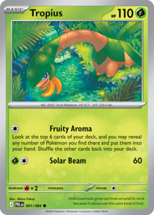 Tropius 001/084 - Normal