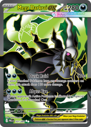 Mega Darkrai ex 101/084 - Holo