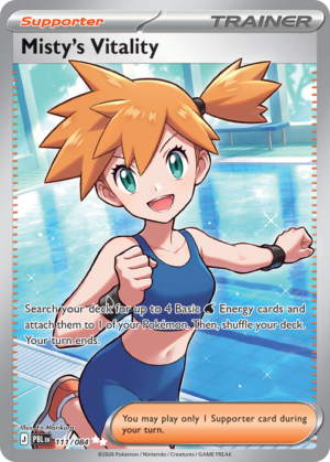 Misty's Vitality 111/084 - Holo