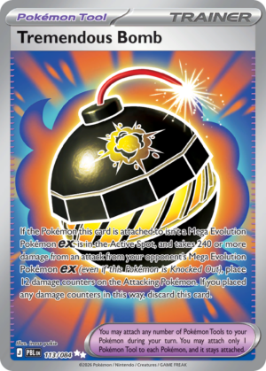 Tremendous Bomb 113/084 - Holo