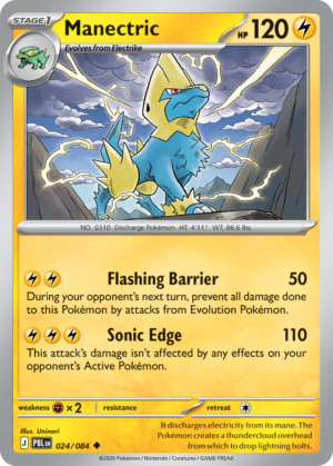 Manectric 024/084 - Normal
