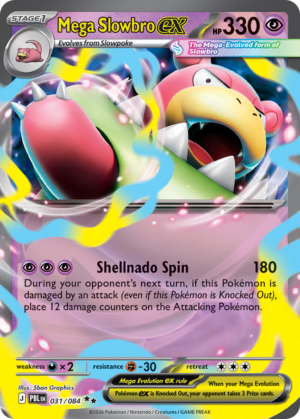 Mega Slowbro ex 031/084 - Holo