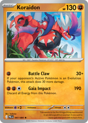 Koraidon 047/084 - Holo