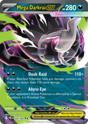 Mega Darkrai ex 048/084 - Holo