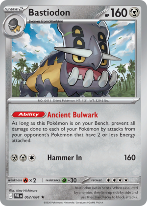 Bastiodon 062/084 - Holo
